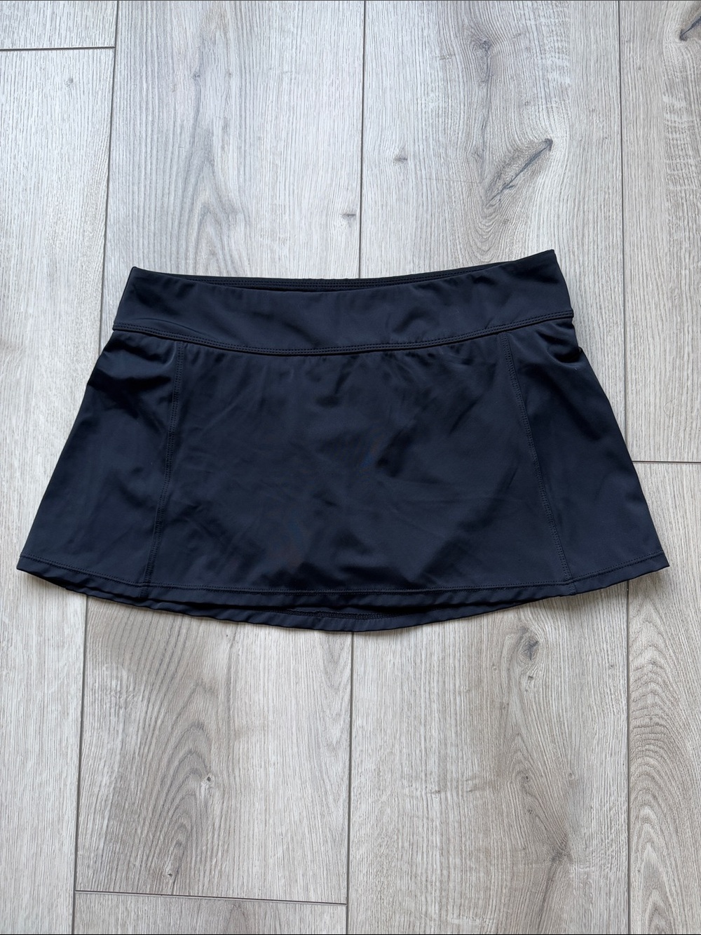 Jag Sport Swim Skirt Skort Women’s Medium Black Athletic Travel Cruise Vacation